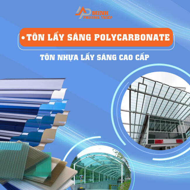 tôn lấy sáng polycarbonate